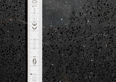 Obsidian Black - Hanstone - Quartz (Closeup)